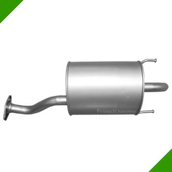 Honda Jazz 1.2 1.3 iDSi Endschalldämpfer Endtopf Auspuff Auspuffanlage