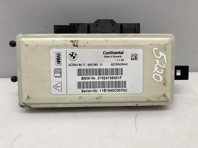 Steuergerät Airbag BMW X3 (F25) 9247383 31924738301F
