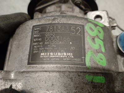 Klima Pumpe Mitsubishi ASX SUV 1.8 DI-D HP MIVEC 16V 4x4 (4N13) (7813A352, AKS200A407)