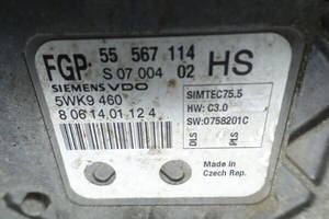 Steuergerät Motor ECU Opel Astra Zafira 1.6 85kW 55559394 55567114 55571558