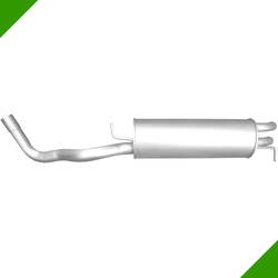 Endschalldämpfer für Audi A3 Seat Leon VW New Beetle Golf 5 1,8 T 2,0 1,9 TDi