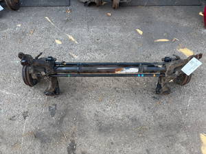258918 Hinterachse komplett PEUGEOT 206 Schrägheck (2A/C)
