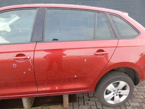 Tür links hinten Skoda Rapid NH 5JJ833051A P22519007