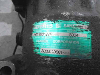 Klima Pumpe Mitsubishi Space Star (DG) MPV 1.9 DI-D (F9Q1) (8094, 8200040681, SANDEN) 46172307