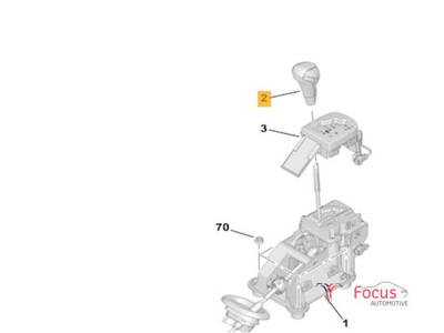 Schalthebel Peugeot 2008 I 9814628080 P23012411
