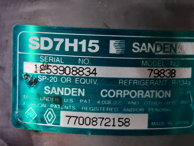 Klima Pumpe Volvo S40 (VS) Sedan 1.9 TD (D4192T) (7700872158)