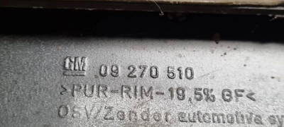 Türverkleidung hinten rechts Opel 09270510 54664025