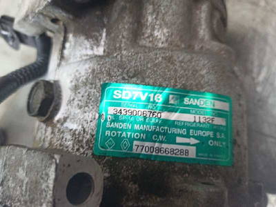 Klima Pumpe Renault (1132F, 7700866828B, SANDEN) 55273018