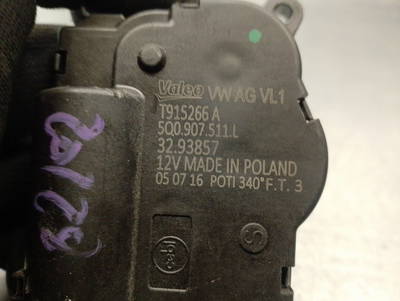 Luftklappe Stellmotor Audi (5Q0907511L, T915266AVALEO) 55306040