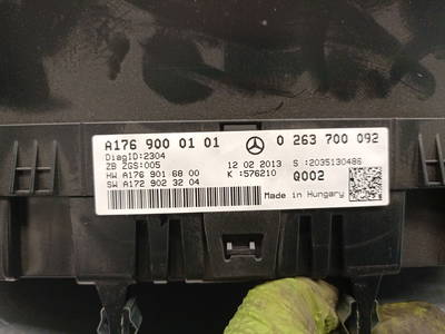 Tachoeinheit Kmh Mercedes-Benz (A1769000101)
