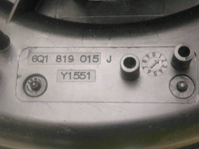 Gebläsemotor Audi A1 (8X1/8XK) Hatchback 3-drs 1.2 TFSI (CBZA) 2011 (6R1819015A)