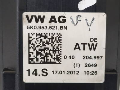 Blinkerschalter Seat Leon (1P1) Hatchback 5-drs 1.2 TSI (CBZB) (5K0953502M, 5K0953521BN)