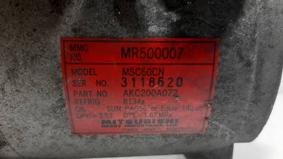 Klima Pumpe Mitsubishi Space Star (DG) MPV 1.6 16V (4G18) (3118620, MR500007, MSC60CN) 67557925