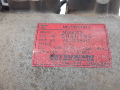 Klima Pumpe Mitsubishi Space Star (DG) MPV 1.6 16V (4G18) (MR500007) 65138657
