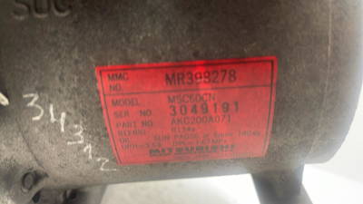 Klima Pumpe Mitsubishi Space Star (DG) MPV 1.3 16V (4G13) (MR398278) 67299792