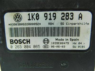 PDC Steuergerät Einparkhilfe 1K0919283A (1,6(1595ccm) 85kW BLF BLFnAusstattungspaket TrendlinenGetriebe 5-Gang)