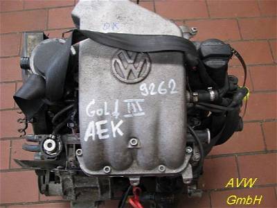 Motor ohne Anbauteile (Benzin) VW GOLF III (1H1) 1.6 VW,AEK 74 KW