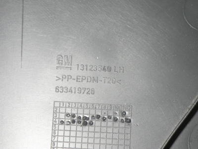 Türverkleidung hinten links 7231064