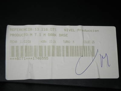 Türverkleidung hinten links 13123549