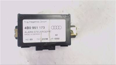 Steuergerät Alarm 4B0951173 Audi A4 Avant 2.8 Ezl 02.07.1998 B5