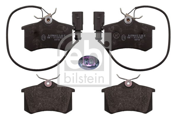 febibilstein Bremsbelagsatz, Scheibenbremse Hinterachse Febi Bilstein 116018