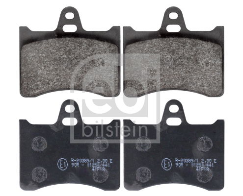 febibilstein Bremsbelagsatz, Scheibenbremse Hinterachse Febi Bilstein 116036