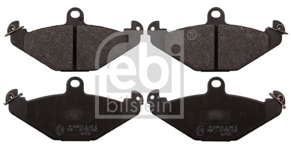 febibilstein Bremsbelagsatz, Scheibenbremse Hinterachse Febi Bilstein 116189