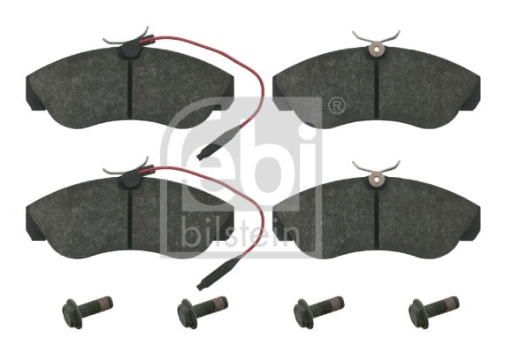 febibilstein Bremsbelagsatz, Scheibenbremse Vorderachse Febi Bilstein 16069