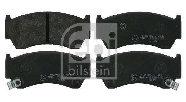 febibilstein Bremsbelagsatz, Scheibenbremse Vorderachse Febi Bilstein 16267