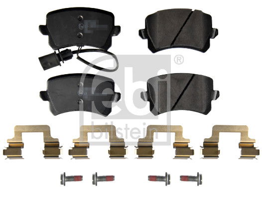 febibilstein Bremsbelagsatz, Scheibenbremse Hinterachse Febi Bilstein 172168