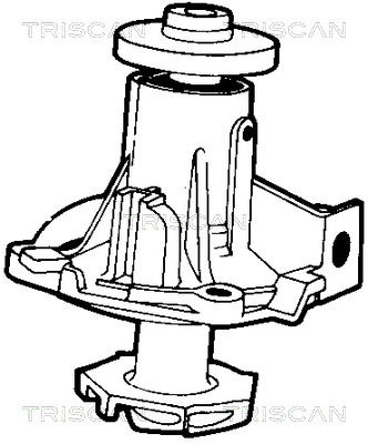 Wasserpumpe, Motorkühlung Triscan 8600 70307