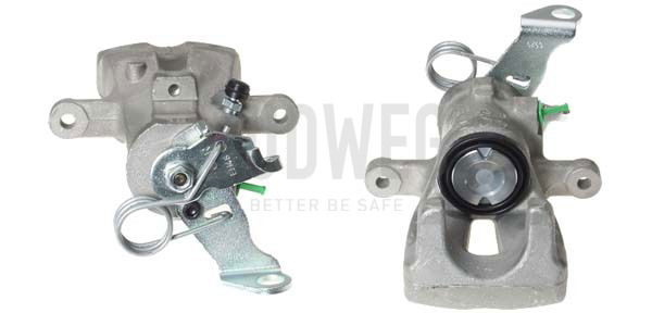 Bremssattel Hinterachse links hinter der Achse Budweg 344694