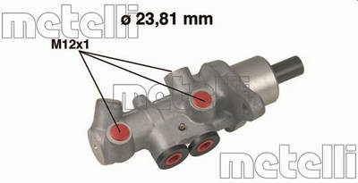 Hauptbremszylinder Metelli 05-0536