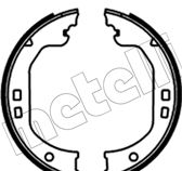 Bremsbackensatz, Feststellbremse Hinterachse Metelli 53-0742