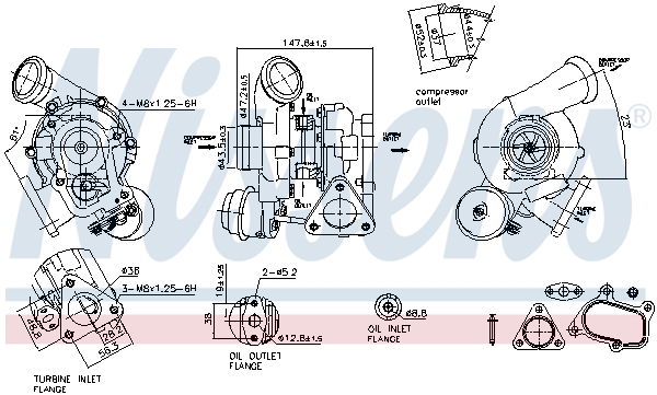 Lader, Aufladung Nissens 93080