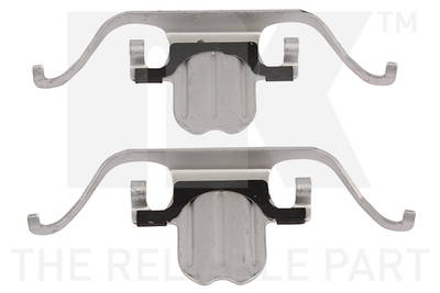Zubehörsatz, Scheibenbremsbelag Vorderachse NK 79151751