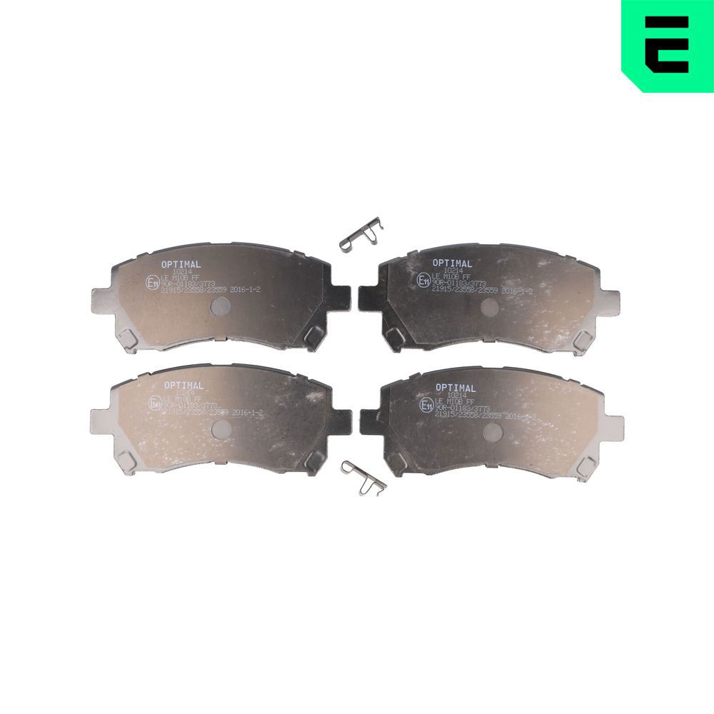 Bremsbelagsatz, Scheibenbremse Vorderachse Optimal BP-10214