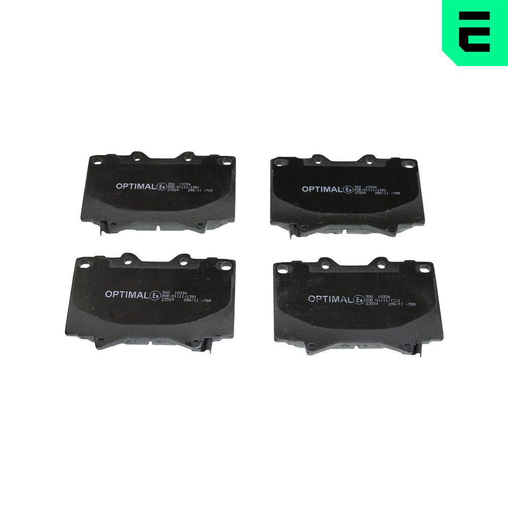 Bremsbelagsatz, Scheibenbremse Vorderachse Optimal BP-10334