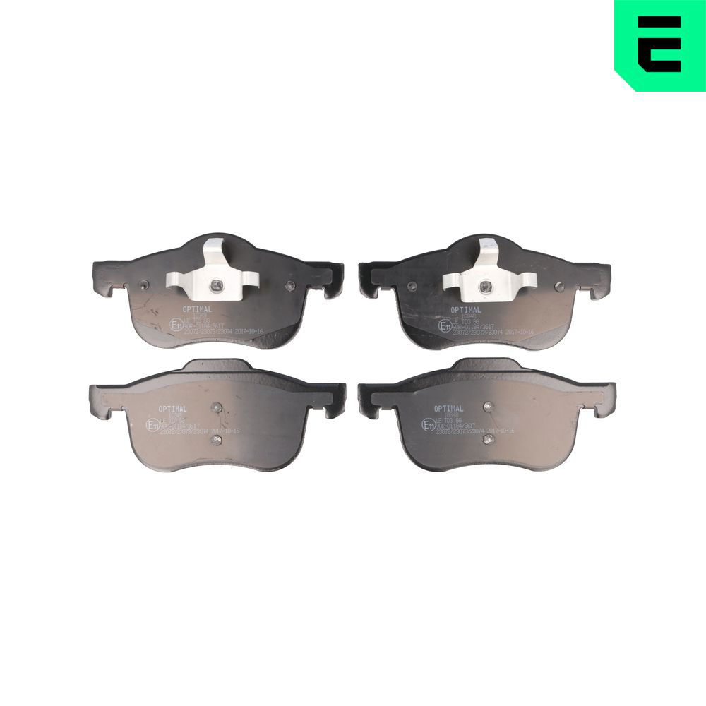 Bremsbelagsatz, Scheibenbremse Vorderachse Optimal BP-10348