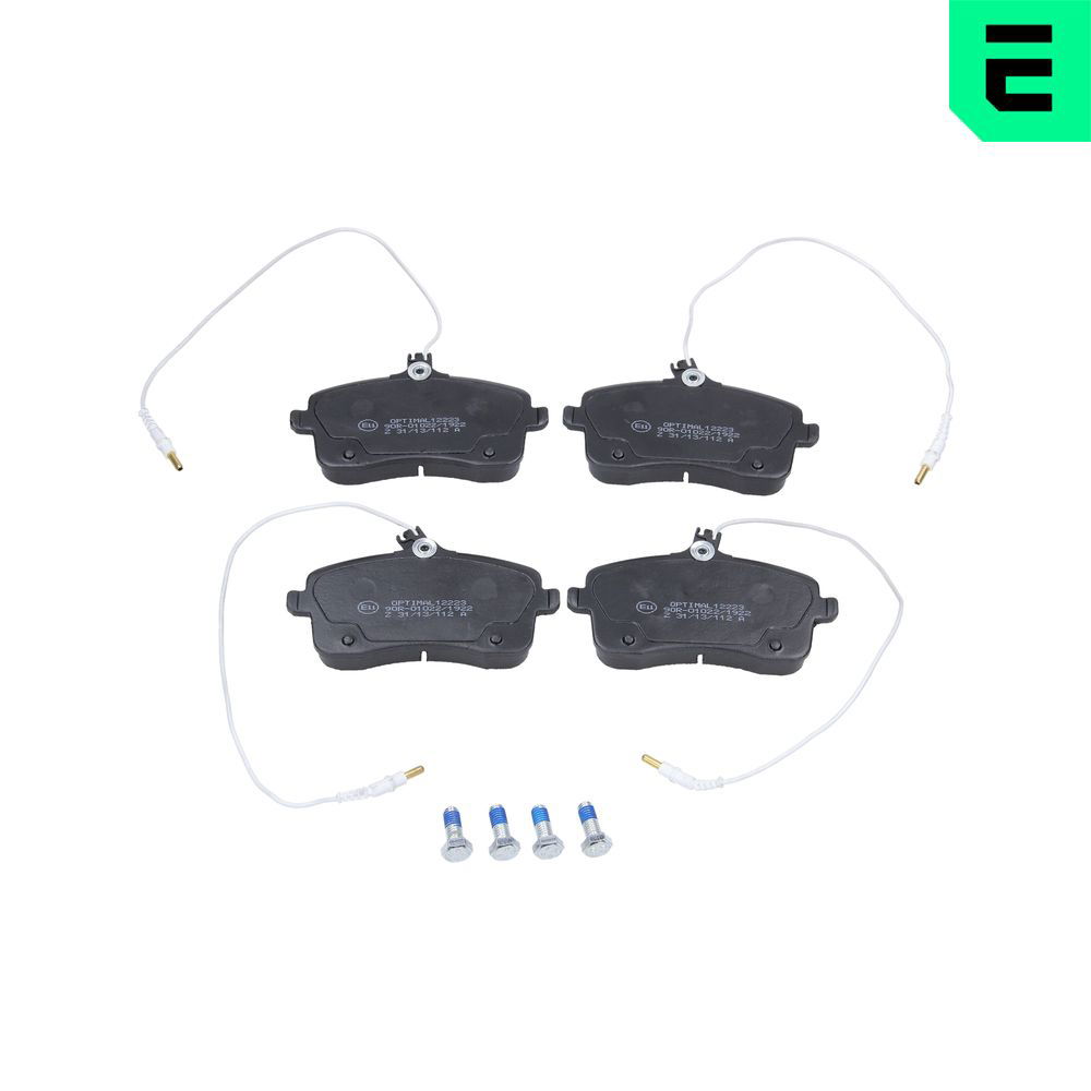 Bremsbelagsatz, Scheibenbremse Vorderachse Optimal BP-12223