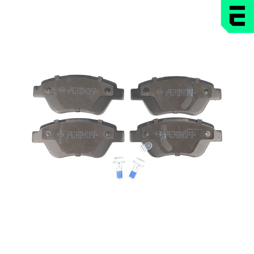 Bremsbelagsatz, Scheibenbremse Vorderachse Optimal BP-12324