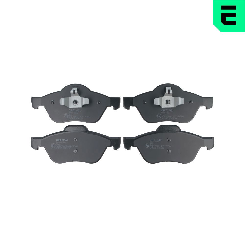 Bremsbelagsatz, Scheibenbremse Vorderachse Optimal BP-12503