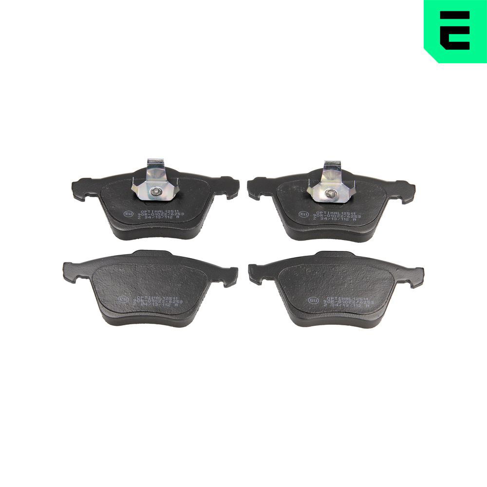 Bremsbelagsatz, Scheibenbremse Vorderachse Optimal BP-12511