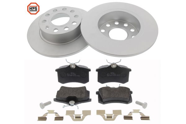 Bremsensatz, Scheibenbremse Hinterachse Mapco 47831HPS