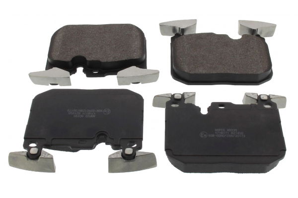 Bremsbelagsatz, Scheibenbremse Vorderachse Mapco 6641