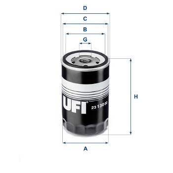 Ölfilter UFI 23.130.00