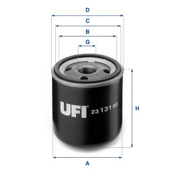 Ölfilter UFI 23.131.00
