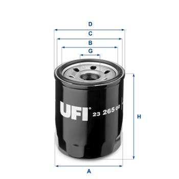 Ölfilter UFI 23.265.00