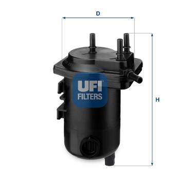 Kraftstofffilter UFI 24.013.00