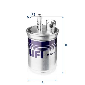 Kraftstofffilter UFI 24.409.00